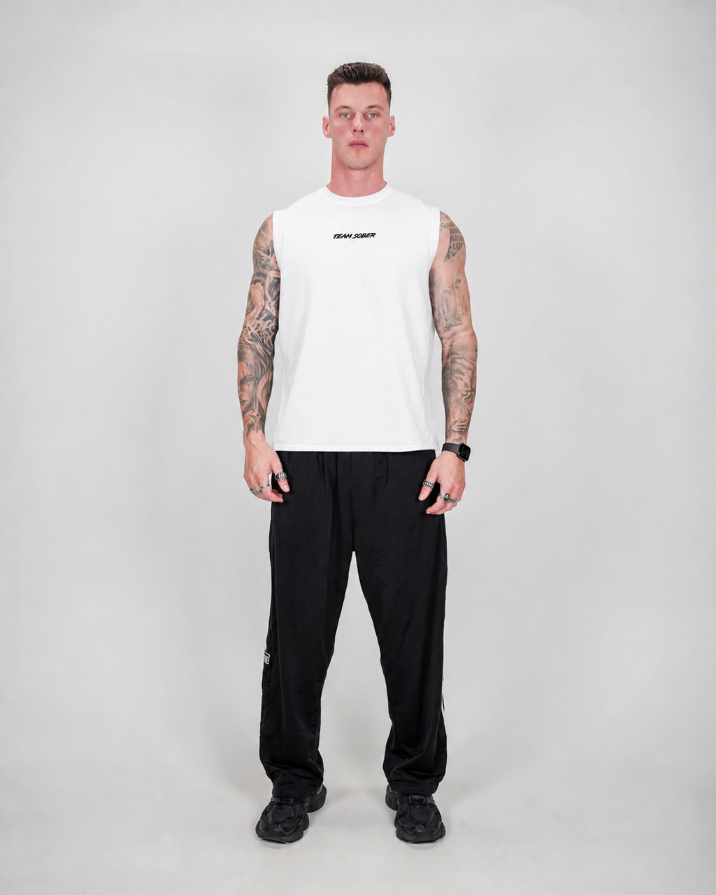 Team Sober Tanktop - White