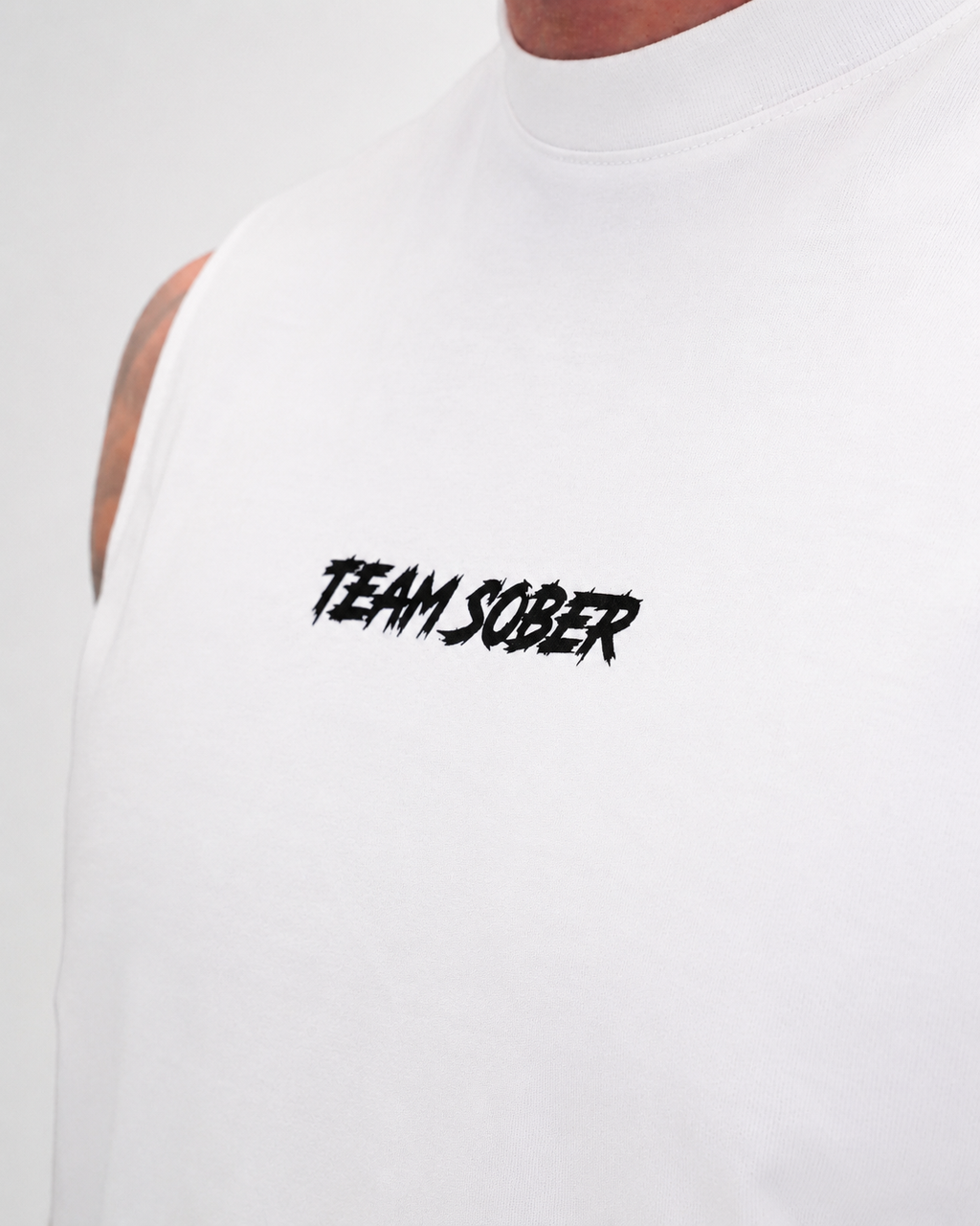 Team Sober Tanktop - White