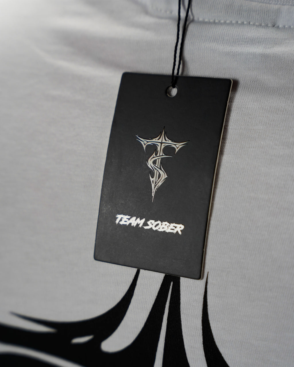 Team Sober Oversized T-Shirt - White