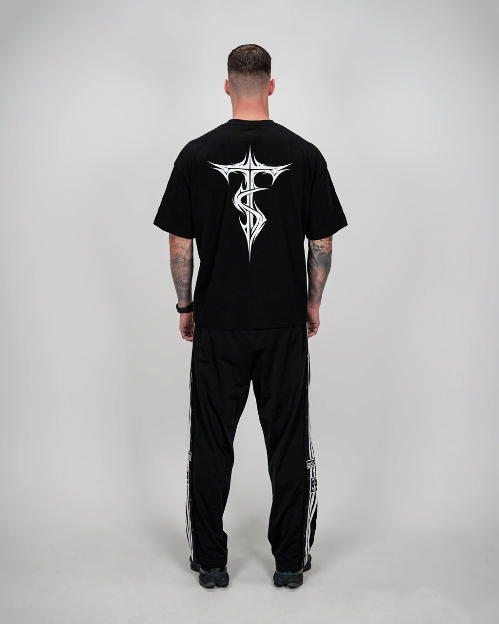 Team Sober Oversized T-Shirt - Black